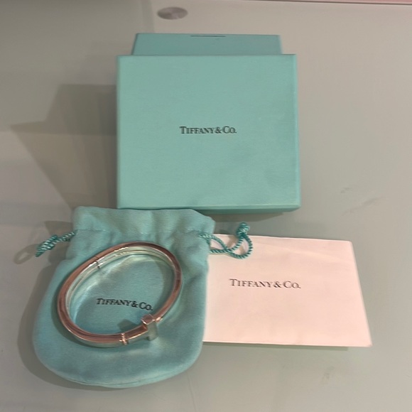 Authentic Tiffany K Silver-Gold Bracelet - Picture 6 of 8